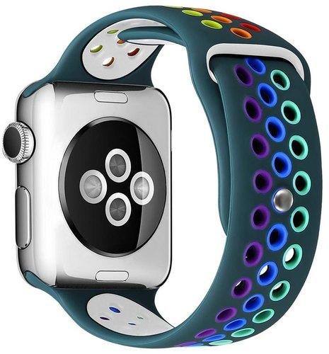 Apple Silicone   Smart Watch Band, Gender : Unisex