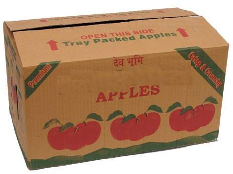 Paper Corrugated Apple Box, Feature : Handmade, Quality Assured