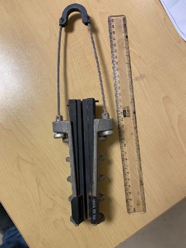 KRISHNA Manual Galvanized Aluminium NFC DEADEND CLAMP, For Easy To Fit, Packaging Type : Carton Box