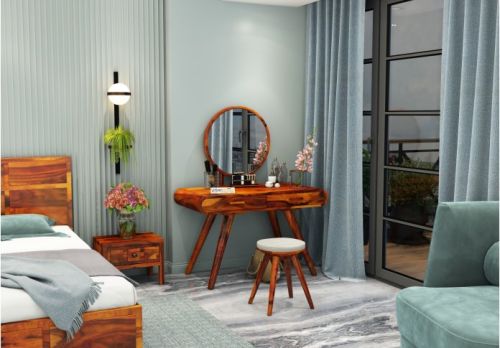 UrbanWood Sheesham Wood Sam Dressing Table