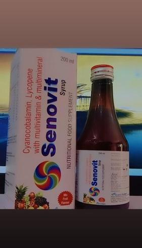 Cyanocobalamin Lycopene With Multimineral and Multivitamin Syrup