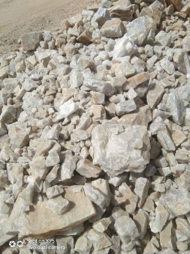 Quartz Stones, For Ceramic, Paint, Paper, Plastic Industries, Cement Industry, Glass Factory, Grade : Industrial Grade