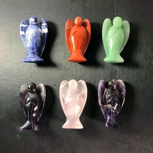 Angel Shaped Stone, For Decorating Cards, Size : 6 Mm