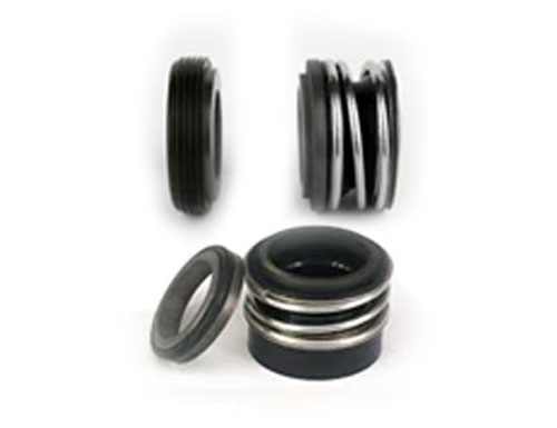 Round Coated Rubber Bellow Seal, Color : Black