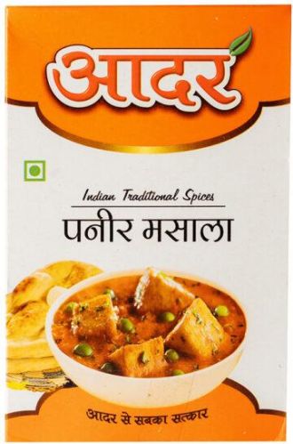 Aadar Paneer Masala 100gm Box, Form : Powder for Cooking