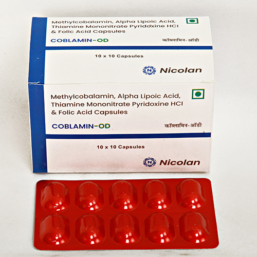 COBLAMIN OD Capsule, For Manufacturing Units, Certification : ISI Certified