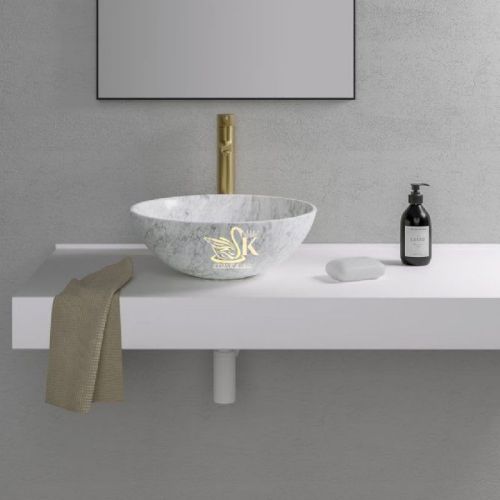 Non Polished Plain Marble Washbasin, For Home, Hotel, Office, Restaurant