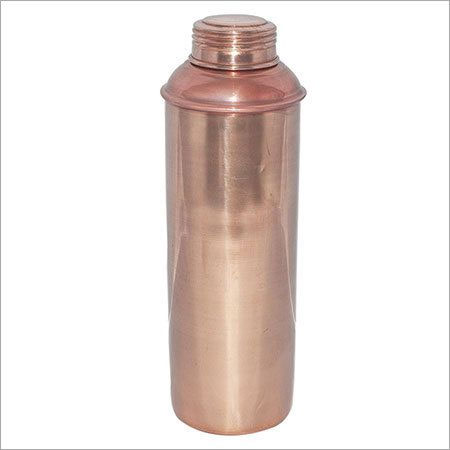 Copper Bottle With Screw On Lid