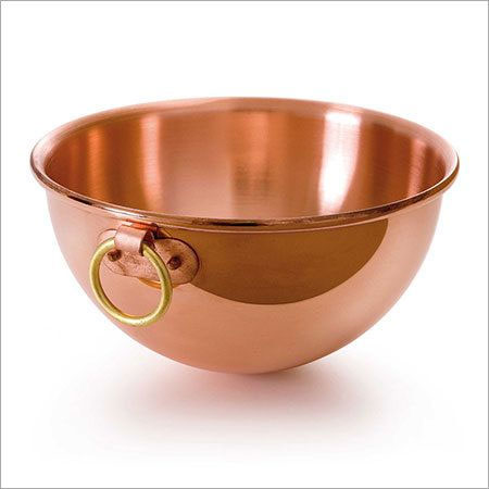 Copper Bowl With Hanging Ring, Features : Durable, Hard Structure