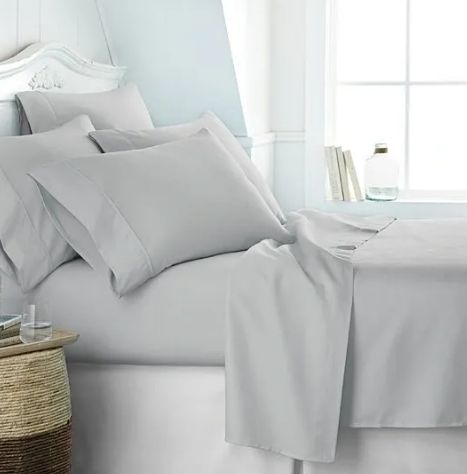 Queen Single Size Flat Bed Sheet