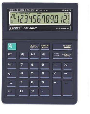 CASIO MJ-12D-BK Desktop Basic Calculator (12 Digit)
