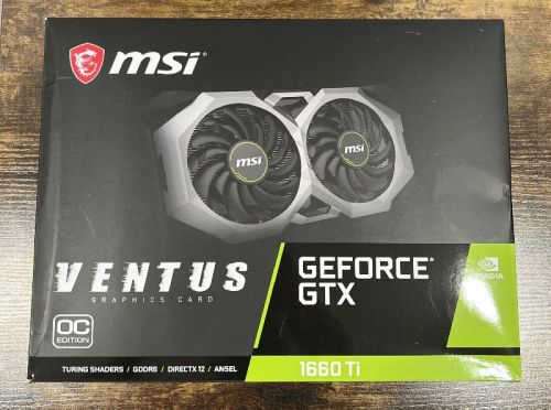 MSI GeForce GTX 1660 Ti VENTUS XS OC Graphics Card
