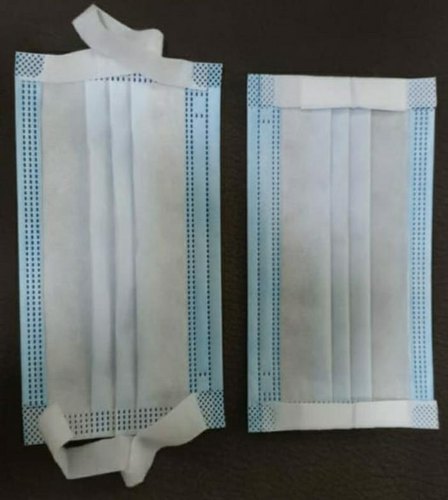 Soft Loop Face Mask, For Food Processing, Hospital, Laboratory, Rope Length : 4inch, 5inch