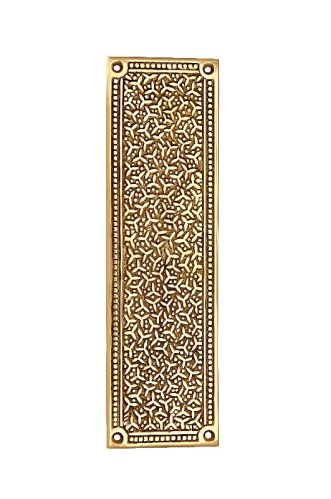 Polished Brass SEFP-8707 Door Finger Plate, Size : Standard