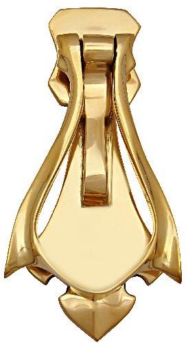 Polished Brass SEK-8401 Door Knocker, Color : Golden