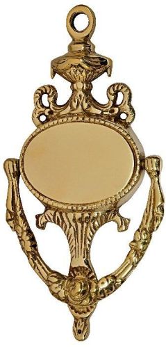Polished Brass SEK-8405 Door Knocker, Color : Golden