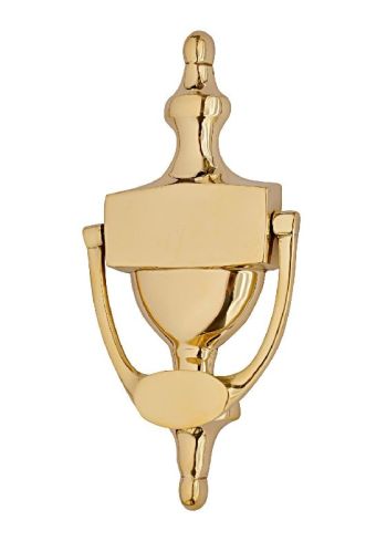 Polished Brass SEK-8417 Door Knocker, Color : Golden