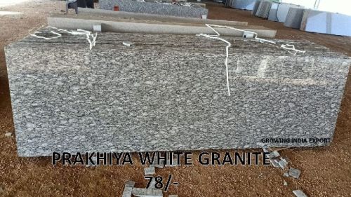 Rough-Rubbing Prakhiya White Granite, Overall Length : 6-9 Feet