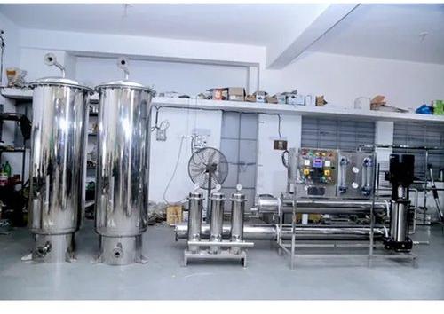 Stainless Steel Automatic Mineral Water Plant, Voltage : 415 V