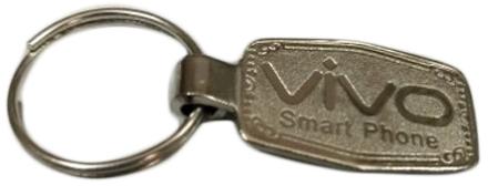 20.23 Gm Powder Coated Fancy Metal Keychain, Packaging Type : Packet