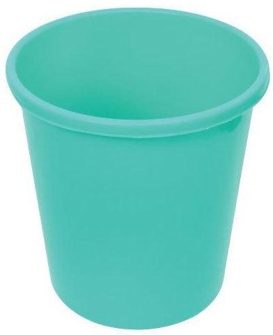 Swati Green Plastic Bin, For Garbage, Shape : Round