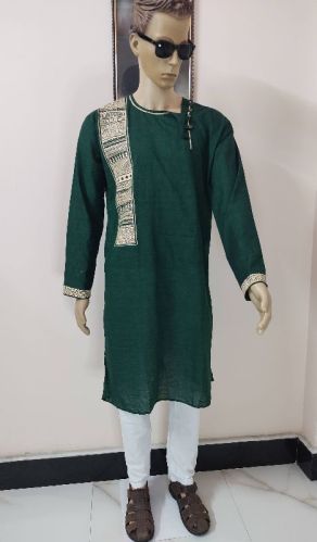 Mens Khadi Kurta Pajama Set, Feature : Anti-Wrinkle, Comfortable, Easily Washable