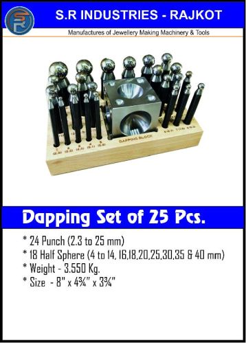 Dapping Set, Color : Silver