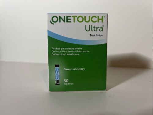 One Touch Ultra Glucose Blood Test Strips - 50 Count