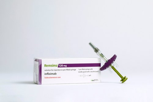 Remsima Infliximab Injection, Packaging Type : Pre Filled Syringe