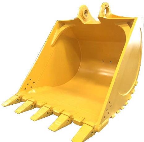 Alloy Steel Excavator Bucket, Color : Yellow