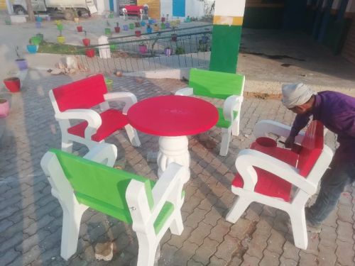 RCC Garden Bench Set, For Outdoor Use, Feature : Easy To Place, High Strength