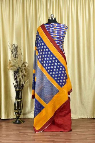 PURE COTTON MULTI COLOURED SALWAR SUIT, Size : XL, XXL, UNSTITCHED