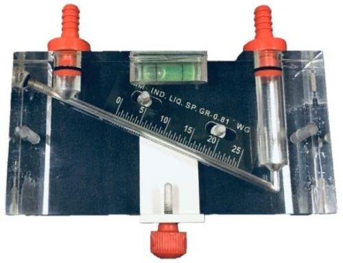 Acrylic Body Inclined Manometer