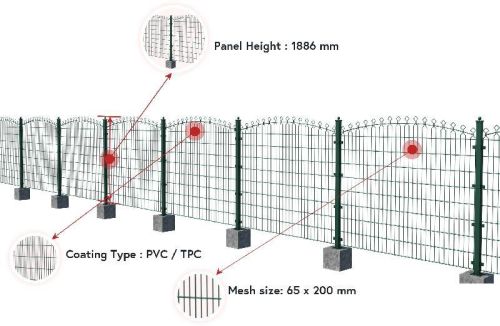 A-1 UNICO Crown, For Outdoor, Certification : ASTM F2656-20 M50 P1