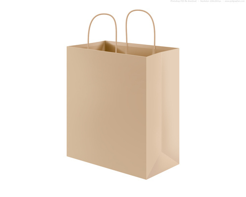 Shopping Paper Bags, Shape : Rectangular, Round, Square