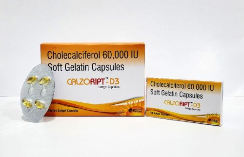 CALZORIPT D3 Capsules, For Supplements