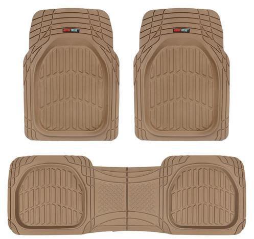 Rubber Car Mat, Color : Light Brown