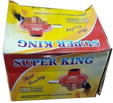 Super King Brass Gas Regulator, Color : Red