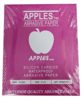 Apple Abrasive Carbide Paper, For Industrial, Size : 9 X 11 Inch (L*W)