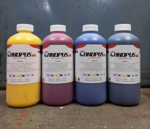 CANOPUS Solvent Ink, For Inkjet Printer, Industrial, Packaging Type : Plastic Bottle