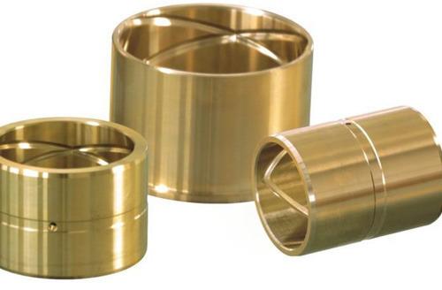 Round Phosphor Bronze Bush, Color : Golden