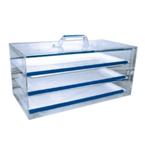 Rectangular Glass Formalin Chamber, For Hospital, Color : Transparent