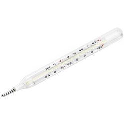 Analog Glass Mercury Thermometer, For Medical Use, Certification : CE Certified