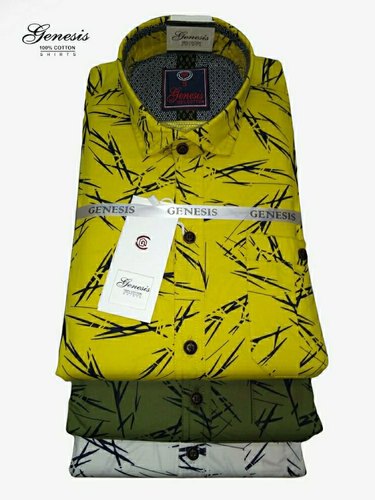 Printed Mens Casual Shirts, Size : All Sizes