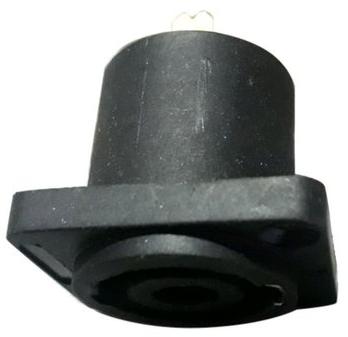 Speakon PVC Audio Socket, Color : Black