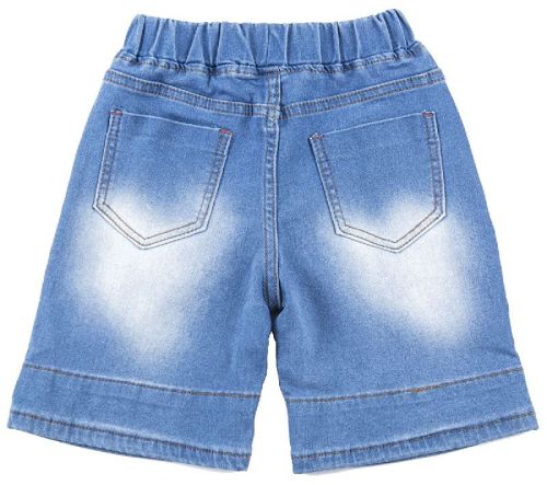 Plain Boys Denim Shorts, Technics : Machine Made
