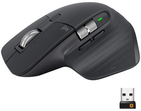 Logitech Wireless Mouse, Color : Black