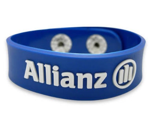 Rubber Wrist Band, Color : Blue