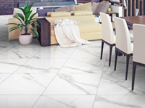 Rectangular Semi Gloss Vitrified Porcelain Tiles, For Flooring, Size : 60x120 Cm