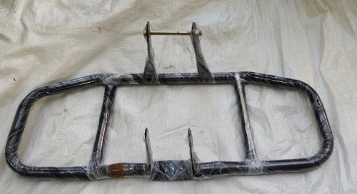 Honda Stainless Steel Motorcycle Leg Guard, Color : Black